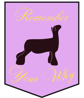 2x3 "Remember Your Why" Show Animal Sticker
