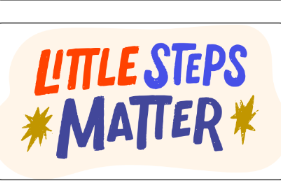 Little Steps Matter Sticker
