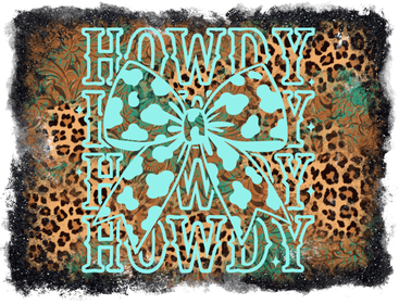 Howdy Western Sticker