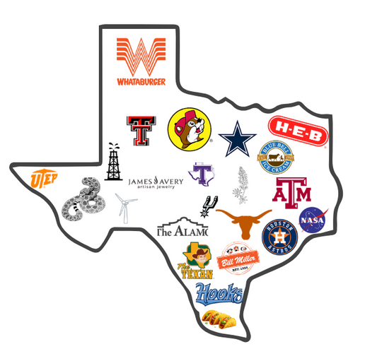 Things We Love About Texas Sticker